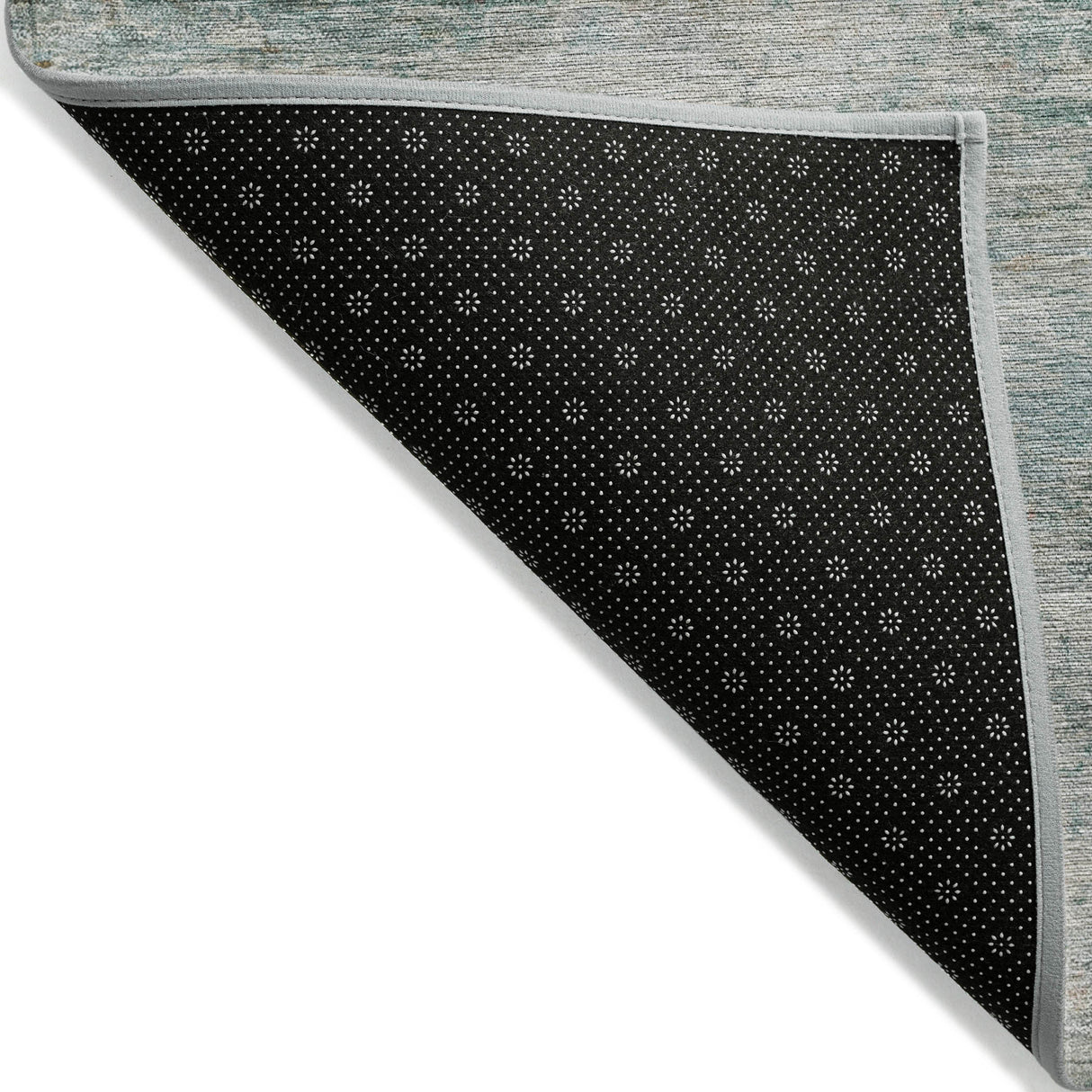 Addison Chantille ACN2154 Stripes Machine Made Transitional Aqua Rug
