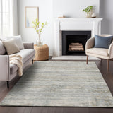 Addison Chantille ACN2154 Stripes Machine Made Transitional Granite Rug
