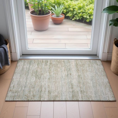 Addison Chantille ACN2154 Stripes Machine Made Transitional Putty Rug