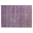 Addison Chantille ACN2155 Stripes Machine Made Transitional Purple Rug