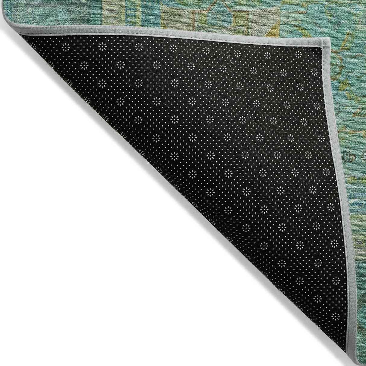 Addison Chantille ACN2159 Global Machine Made Traditional Green Rug