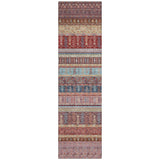 Addison Chantille ACN2160 Stripes Machine Made Transitional Red Rug