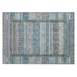 Addison Chantille ACN2160 Stripes Machine Made Transitional Teal Rug