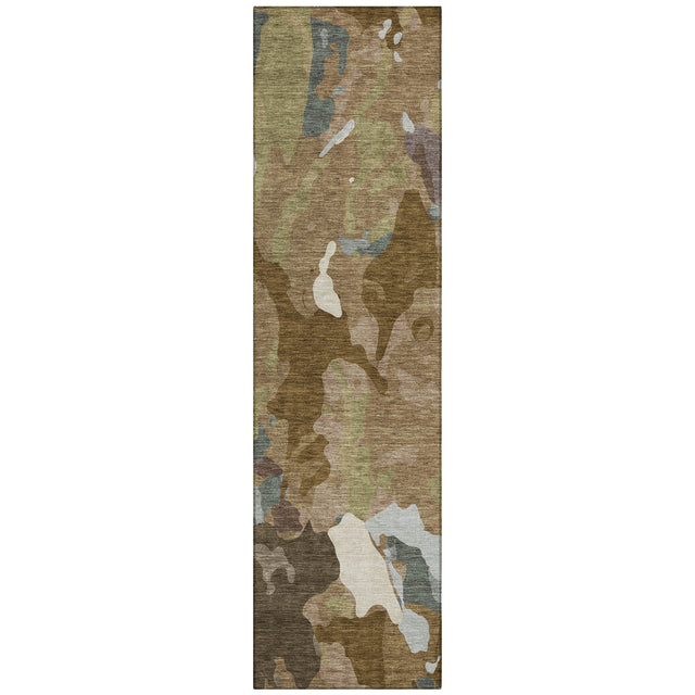 Addison Chantille ACN2161 Modern Machine Made Transitional Brown Rug