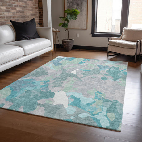 Addison Chantille ACN2161 Modern Machine Made Transitional Taupe Rug