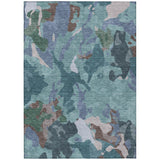 Addison Chantille ACN2161 Modern Machine Made Transitional Teal Rug