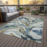 Addison Chantille ACN2162 Modern Machine Made Transitional Denim Rug
