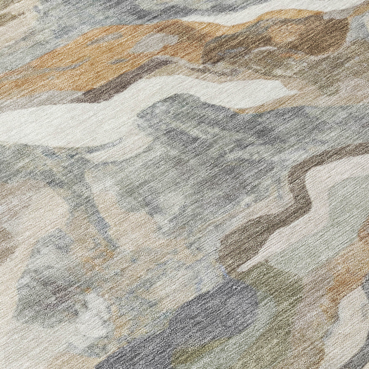 Addison Chantille ACN2162 Modern Machine Made Transitional Khaki Rug