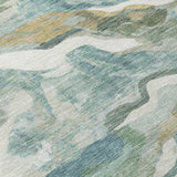 Addison Chantille ACN2162 Modern Machine Made Transitional Teal Rug