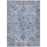 Addison Chantille ACN2163 Global Machine Made Traditional Blue Rug