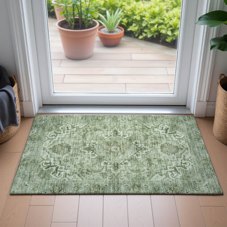 Addison Chantille ACN2164 Global Machine Made Traditional Aloe Rug