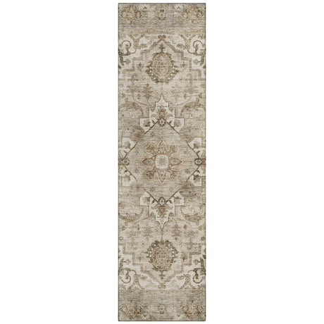 Addison Chantille ACN2164 Global Machine Made Traditional Beige Rug