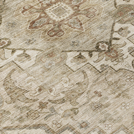 Addison Chantille ACN2164 Global Machine Made Traditional Beige Rug
