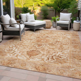 Addison Chantille ACN2164 Global Machine Made Traditional Copper Rug