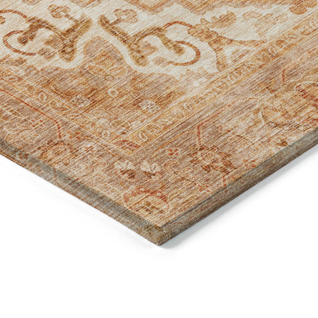 Addison Chantille ACN2164 Global Machine Made Traditional Copper Rug