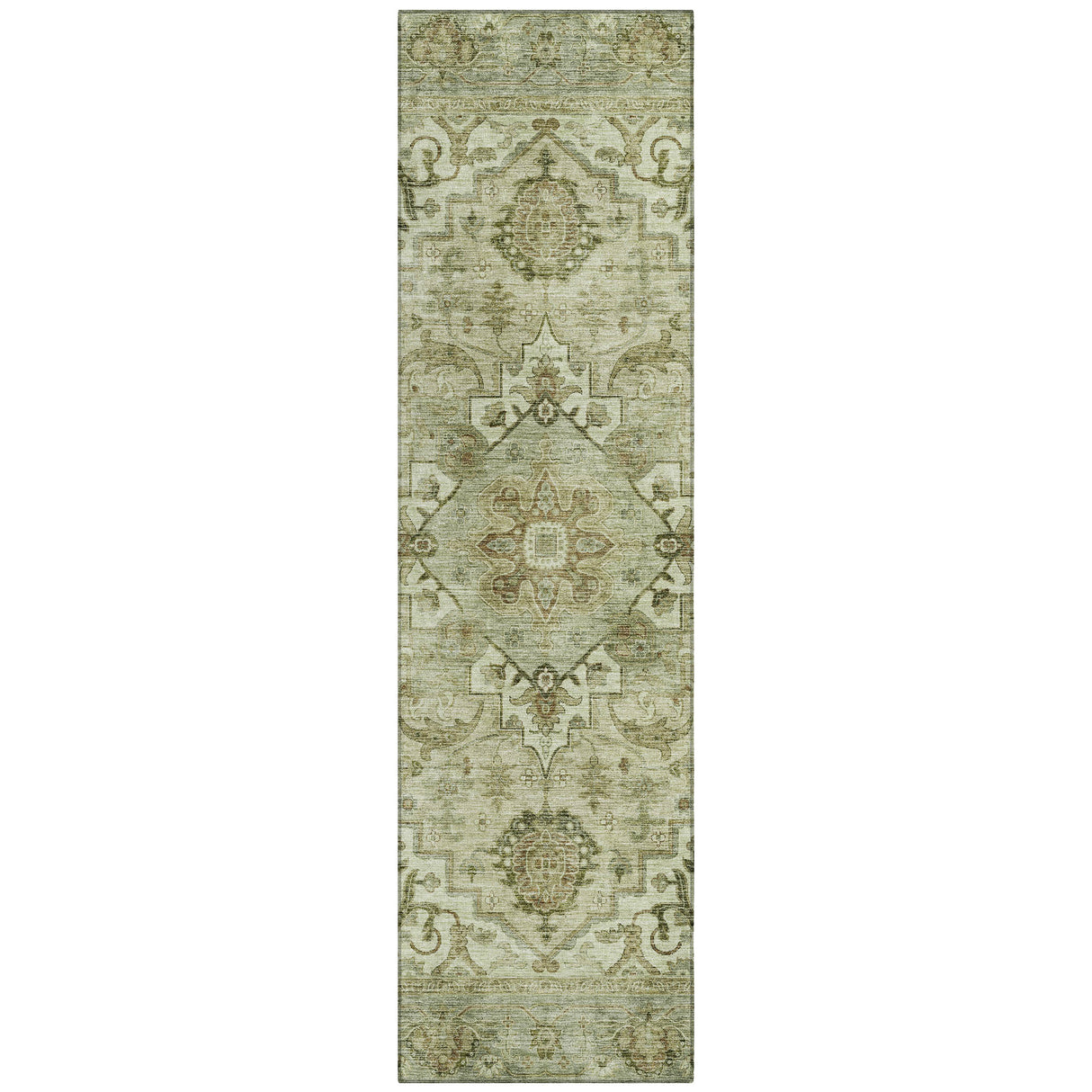 Addison Chantille ACN2164 Global Machine Made Traditional Sage Rug