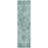 Addison Chantille ACN2164 Global Machine Made Traditional Teal Rug