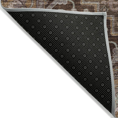 Addison Chantille ACN2165 Global Machine Made Traditional Brown Rug