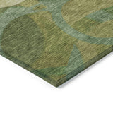 Addison Chantille ACN2167 Geometric Machine Made Transitional Green Rug
