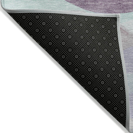 Addison Chantille ACN2168 Geometric Machine Made Transitional Plum Rug