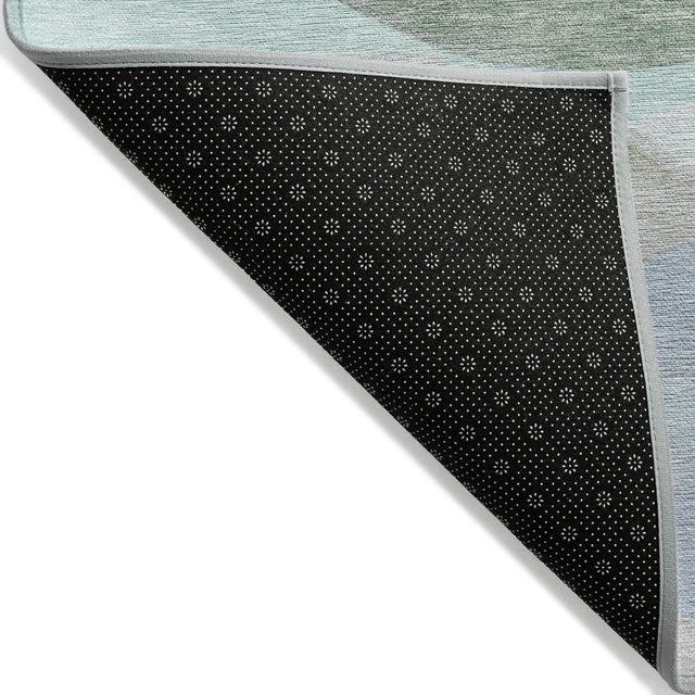 Addison Chantille ACN2168 Geometric Machine Made Transitional Sage Rug