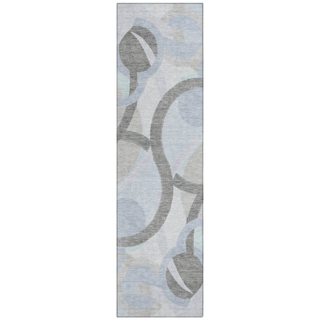 Addison Chantille ACN2168 Geometric Machine Made Transitional Taupe Rug
