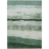 Addison Chantille ACN2169 Stripes Machine Made Transitional Fern Rug