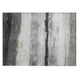 Addison Chantille ACN2169 Stripes Machine Made Transitional Pewter Rug