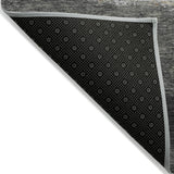 Addison Chantille ACN2169 Stripes Machine Made Transitional Pewter Rug