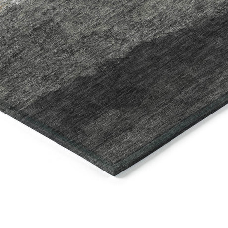 Addison Chantille ACN2169 Stripes Machine Made Transitional Pewter Rug