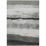 Addison Chantille ACN2169 Stripes Machine Made Transitional Pewter Rug