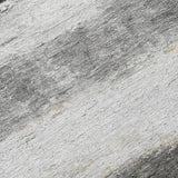 Addison Chantille ACN2169 Stripes Machine Made Transitional Pewter Rug