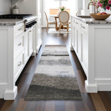 Addison Chantille ACN2169 Stripes Machine Made Transitional Taupe Rug