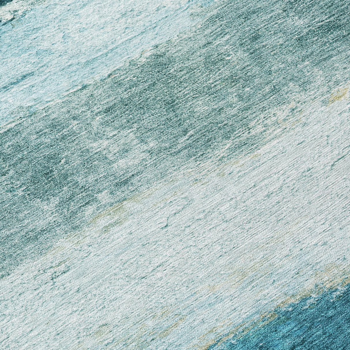 Addison Chantille ACN2169 Stripes Machine Made Transitional Teal Rug