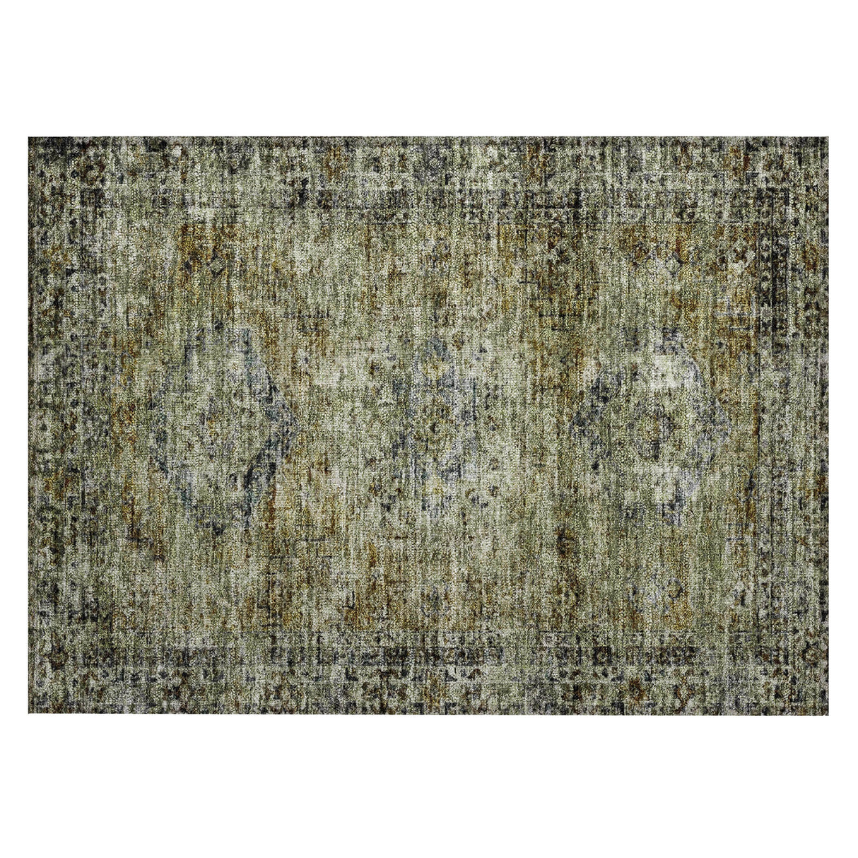 Addison Chantille ACN2170 Global Machine Made Traditional Aloe Rug