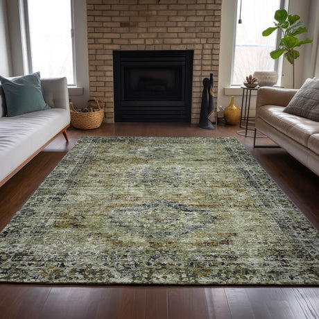 Addison Chantille ACN2170 Global Machine Made Traditional Aloe Rug
