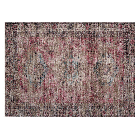 Addison Chantille ACN2170 Global Machine Made Traditional Pink Rug