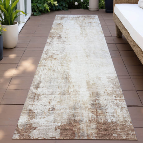Addison Chantille ACN2171 Modern Machine Made Transitional Beige Rug