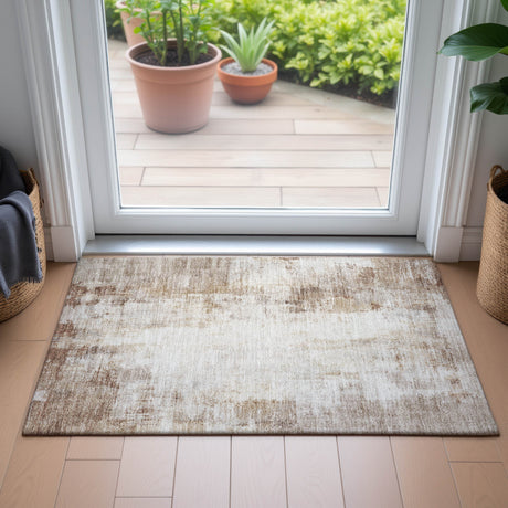 Addison Chantille ACN2171 Modern Machine Made Transitional Beige Rug