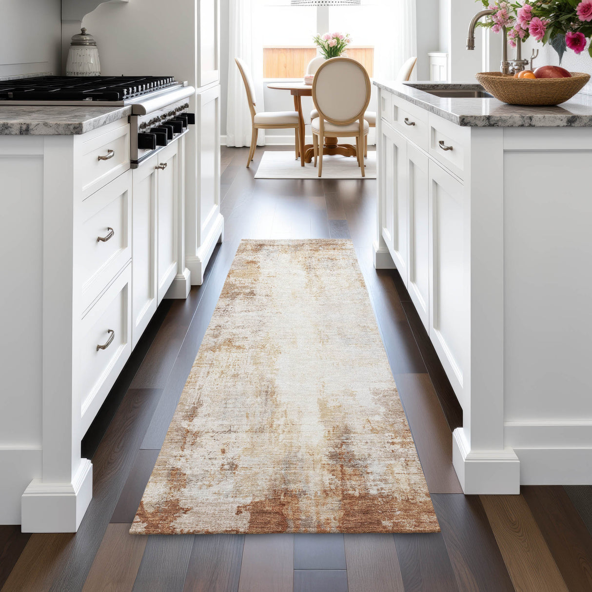 Addison Chantille ACN2171 Modern Machine Made Transitional Copper Rug