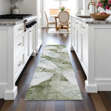 Addison Chantille ACN2172 Floral Machine Made Transitional Aloe Rug