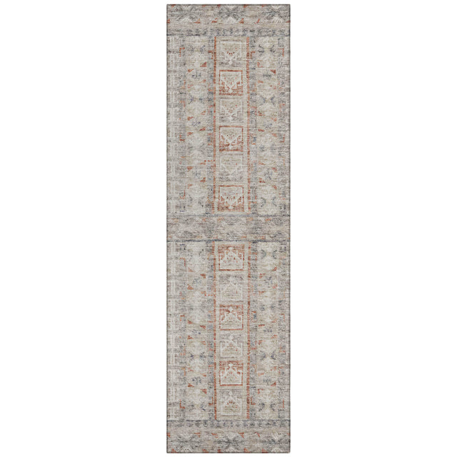 Addison Chantille ACN2173 Stripes Machine Made Transitional Beige Rug