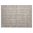 Addison Chantille ACN2173 Stripes Machine Made Transitional Beige Rug