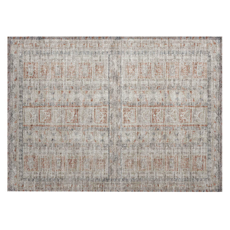 Addison Chantille ACN2173 Stripes Machine Made Transitional Beige Rug