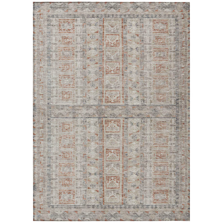 Addison Chantille ACN2173 Stripes Machine Made Transitional Beige Rug