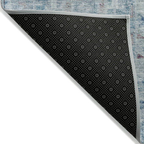 Addison Chantille ACN2173 Stripes Machine Made Transitional Blue Rug