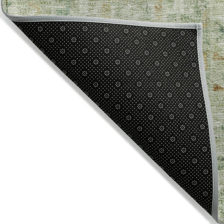 Addison Chantille ACN2173 Stripes Machine Made Transitional Green Rug