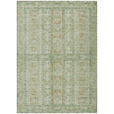 Addison Chantille ACN2173 Stripes Machine Made Transitional Green Rug