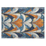 Addison Chantille ACN2174 Modern Machine Made Transitional Blue Rug