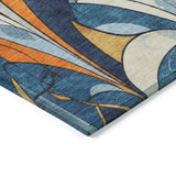 Addison Chantille ACN2174 Modern Machine Made Transitional Blue Rug